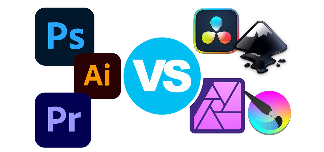 Mad at Adobe Here are your best alternatives to Photoshop, Illustrator,and Premiere Pro